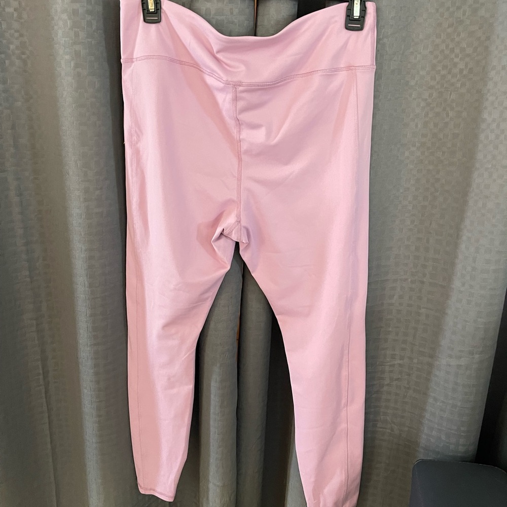 Avia Women's Performance Leggings size xxl (20) color Misty Mauve B-3 - Picture 9 of 12